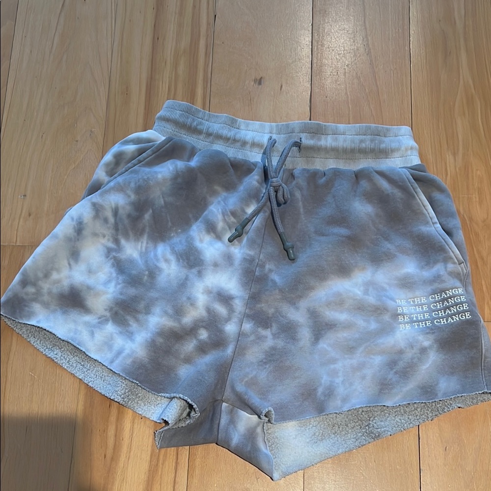 3/$30 Vitality/ balance athletics by the change Tie-Dye Fleece Shorts